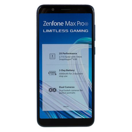 Смартфон ASUS ZenFone Max Pro M1 128Gb, ZB602KL, синий