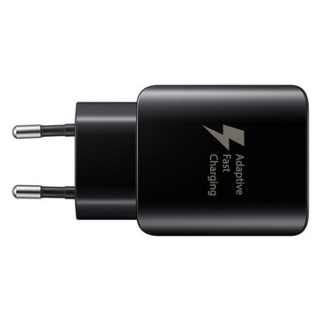 Сетевое зарядное устройство SAMSUNG EP-TA300CBEGRU, USB, USB type-C, 2.1A, черный