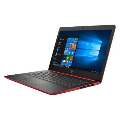 Ноутбук HP 14-cm0017ur, 14", AMD Ryzen 5 2500U 2.0ГГц, 8Гб, 1000Гб, 128Гб SSD, AMD Radeon Vega 8, Windows 10, 4KH06EA, красный