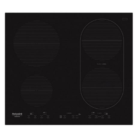 Индукционная варочная панель HOTPOINT-ARISTON IKID 641 B F, индукционная, независимая, черный