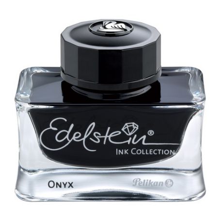 Флакон с чернилами Pelikan Edelstein EIS (339408) Onyx чернила черный чернила 50мл для ручек перьевы