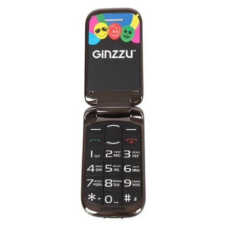 Мобильный телефон GINZZU MF701, черный