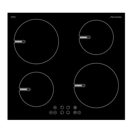 Индукционная варочная панель SCHAUB LORENZ SLK IY6TC0, индукционная, независимая, черный