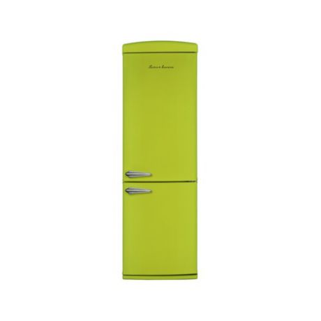 Холодильник SCHAUB LORENZ SLUS335G2, двухкамерный, зеленый