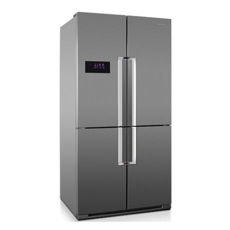 Холодильник VESTFROST VF 910 X, трехкамерный, нержавеющая сталь
