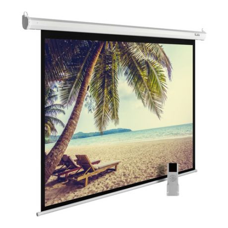 Экран CACTUS MotoExpert CS-PSME-360x360-WT, 360х360 см, 1:1, настенно-потолочный белый