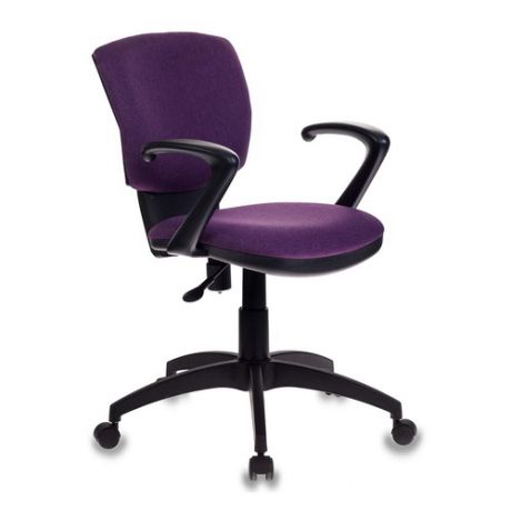 Кресло БЮРОКРАТ CH-636AXSN, на колесиках, ткань, фиолетовый [ch-636axsn/violet]