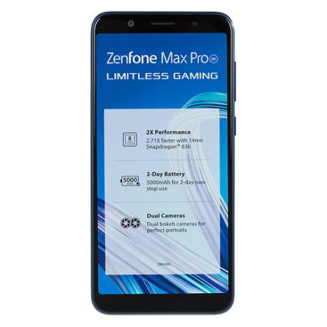 Смартфон ASUS ZenFone Max Pro M1 64Gb, ZB602KL, синий