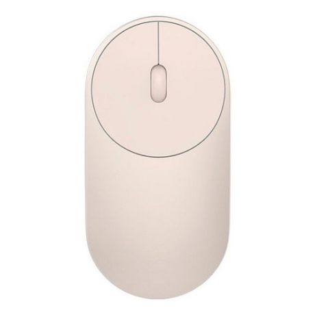 Мышь XIAOMI Mi Portable Mouse оптическая беспроводная золотистый [hlk4008gl]