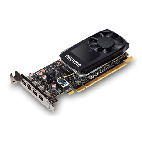 Видеокарта Dell PCI-E Quadro P1000 NV Quadro P1000 4096Mb 128b DDR5/mDPx4 oem low profile