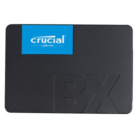 SSD накопитель CRUCIAL BX500 CT480BX500SSD1 480Гб, 2.5", SATA III