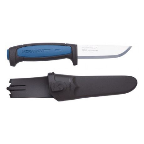 Нож Mora Pro S (12242) разделочный лезв.91мм прямая заточка черный/синий