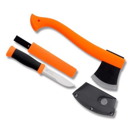 Набор нож/топор Mora Outdoor Kit (12096) оранжевый