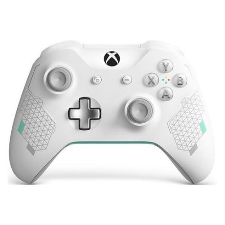 Геймпад Беспроводной MICROSOFT Sport White, для Xbox One, белый [wl3-00083]