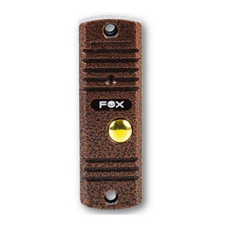 Видеопанель Fox FX-CP7, цветная, накладная, медный