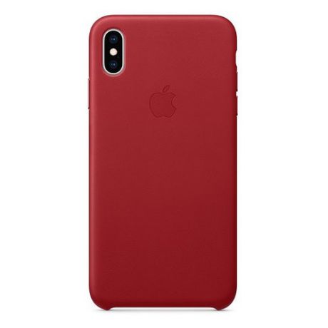 Чехол (клип-кейс) APPLE MRWQ2ZM/A, для Apple iPhone XS Max, красный