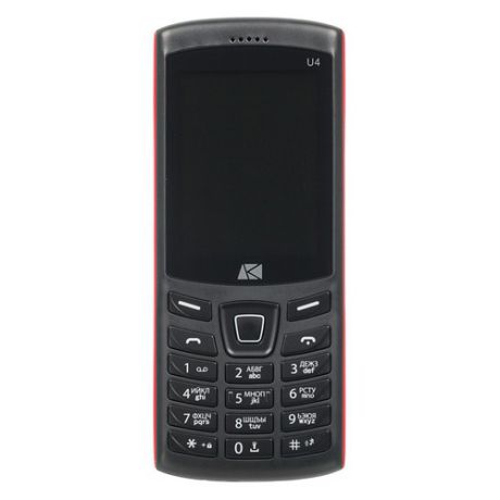Мобильный телефон ARK Benefit U4, красный