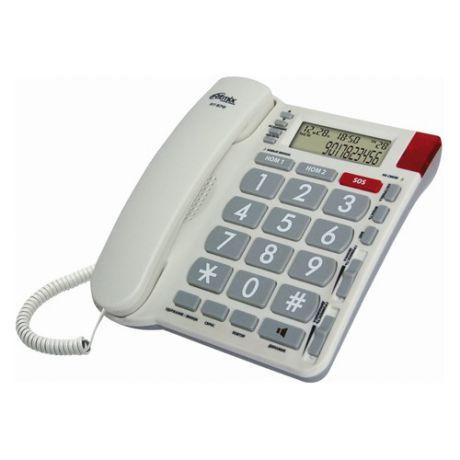 Проводной телефон RITMIX RT-570, белый