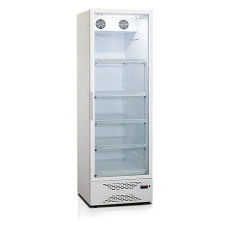 Холодильная витрина БИРЮСА Б-460DNQ, однокамерный, белый