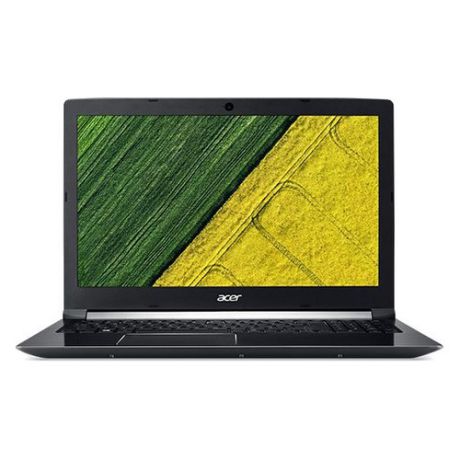 Ноутбук ACER Aspire A717-72G-77AM, 17.3", Intel Core i7 8750H 2.2ГГц, 8Гб, 1000Гб, 128Гб SSD, nVidia GeForce GTX 1060 - 6144 Мб, Linpus, NH.GXEER.006, черный