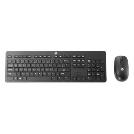 Комплект (клавиатура+мышь) HP T6L04AA, USB, беспроводной, черный