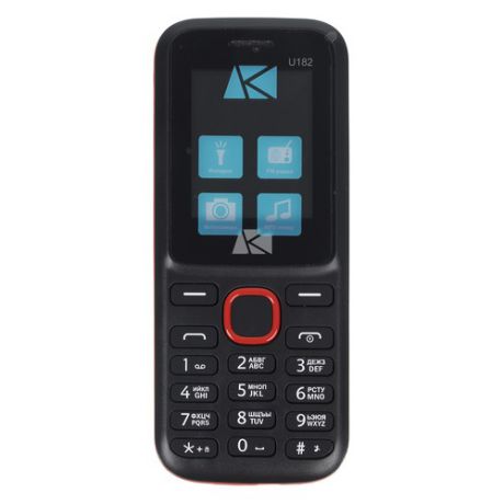 Мобильный телефон ARK Benefit U182, красный