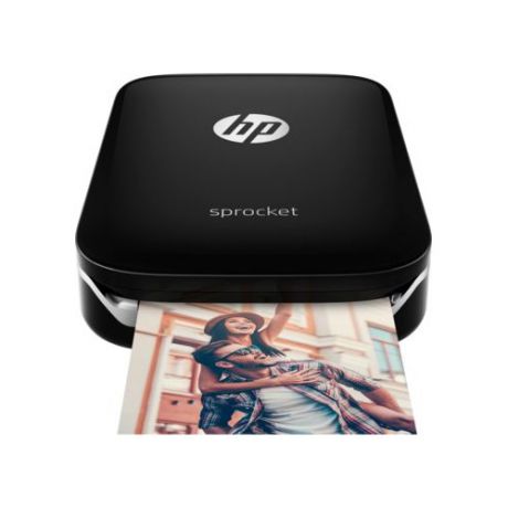 Компактный фотопринтер HP Sprocket, черный [z3z92a]