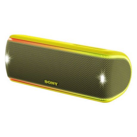 Портативная колонка SONY SRS-XB31, 30Вт, желтый [srsxb31y.ru2]