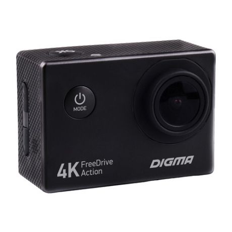 Видеорегистратор DIGMA FreeDrive Action 4K черный [act 4k]