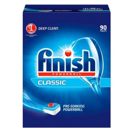 Средство для мытья посуды FINISH CLASSIC, для посудомоечных машин, 90 [1707075962]