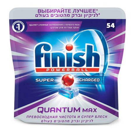 Средство для мытья посуды FINISH 3040527, для посудомоечных машин, 54
