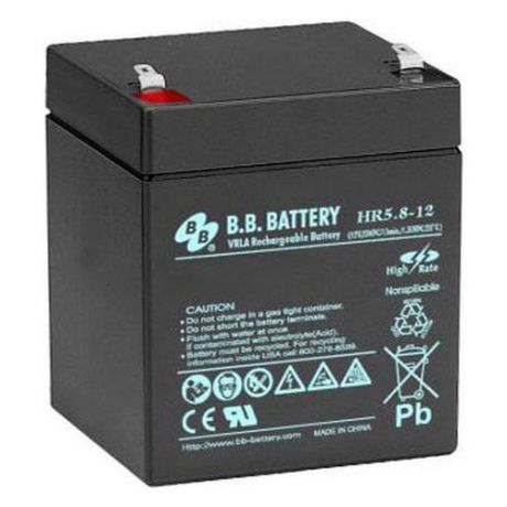 Батарея для ИБП BB HR 5.8-12 12В, 5.8Ач