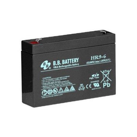 Батарея для ИБП BB HR 9-6 6В, 9Ач