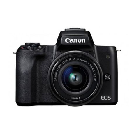 Фотоаппарат CANON EOS M50 kit ( 15-45 IS STM), черный [2680c012]