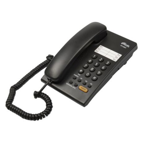 Проводной телефон RITMIX RT-330, черный