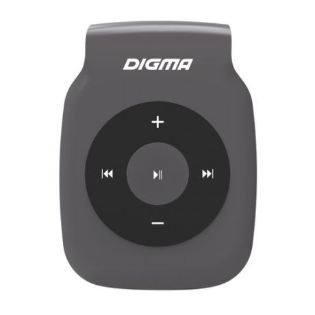 MP3 плеер DIGMA P2 серый/черный