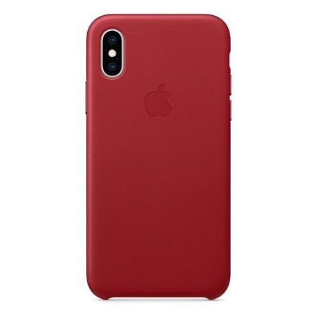 Чехол (клип-кейс) APPLE MRWK2ZM/A, для Apple iPhone XS, красный