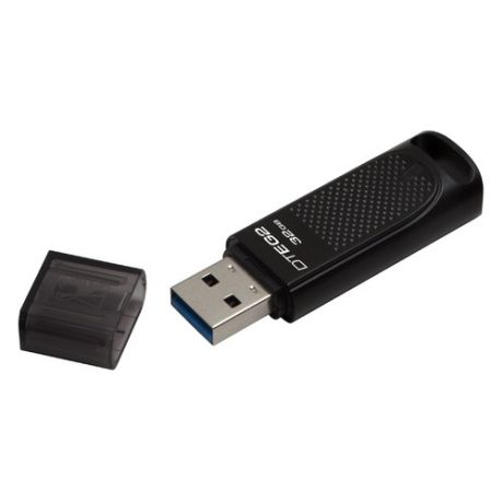 Флешка USB KINGSTON DataTraveler Elite G2 32Гб, USB3.0, черный [dteg2/32gb]