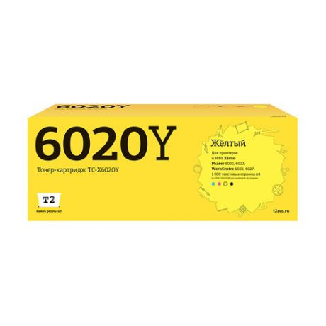 Картридж T2 TC-X6020Y желтый [106r02762]