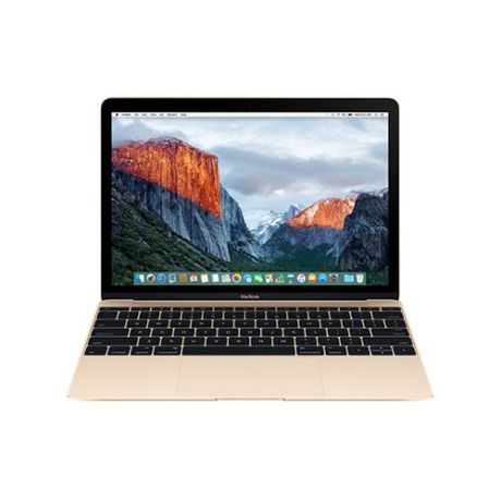 Ноутбук APPLE MacBook MNYK2RU/A, 12", IPS, Intel Core M3 7Y32 1.2ГГц, 8Гб, 256Гб SSD, Intel HD Graphics 615, Mac OS X Sierra, MNYK2RU/A, золотистый