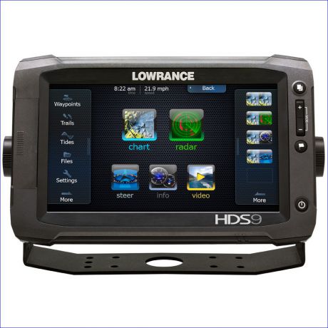 Lowrance HDS-9 Gen3 ROW with StructureScan + HST-WSBL (000-11800-002 - 9")