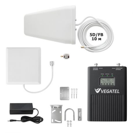 Усилитель сотовой связи VEGATEL VT3-900L (дом, LED)