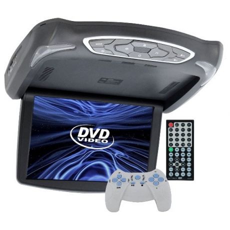 Автомобильный потолочный монитор 13.3" со встроенным DVD Intro JS-1340 DVD
