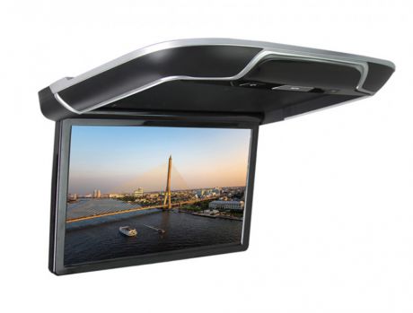 Автомобильный потолочный монитор Full HD 13,3" ERGO ER13AND на ANDROID (серый)