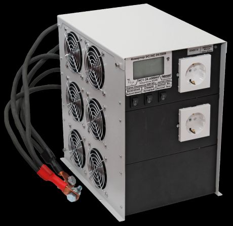 Инвертор ИС1-24-6000 DC-AC, 24В/6000Вт