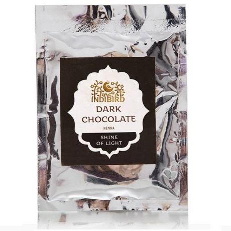 Хна натуральная темный шоколад Indibird (50 г)