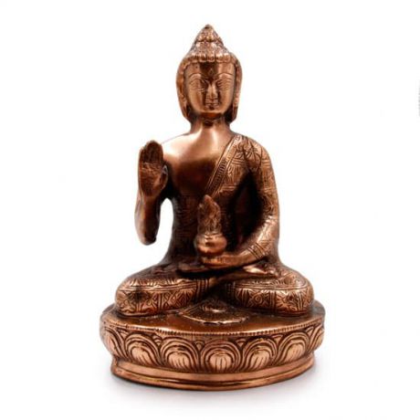 Статуэтка Будда медицины силумин 29 см (1.3 кг, 30 см)