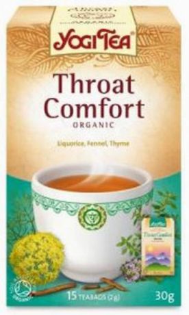 Йога чай Здоровое горло  Yogi Tea Throat Comfort ()