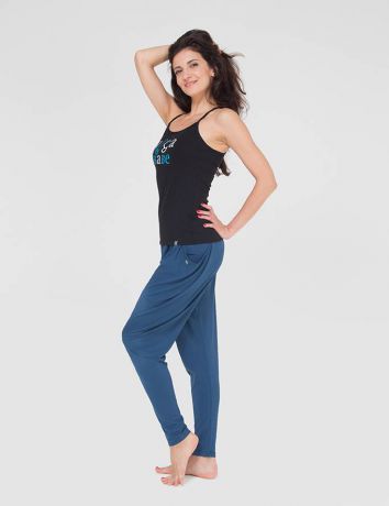 Штаны женские Never Mind YogaDress (0,3 кг, XS (42), синий / индиго)