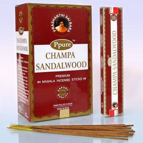 Благовония сандаловое дерево sandalwood Ppure (0.1 кг, 15 г)